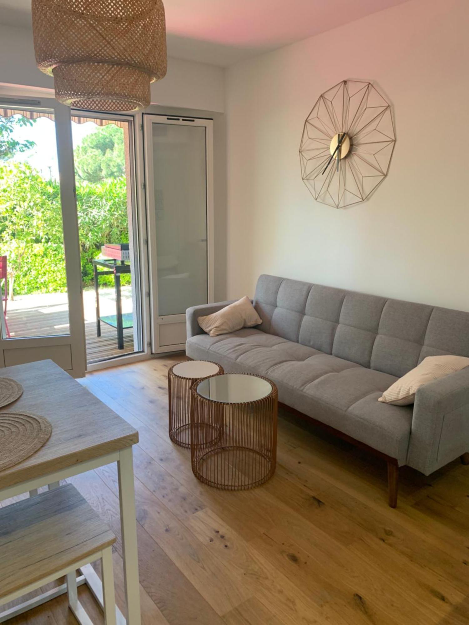 Beau T2 Avec Jardin Frejus Plage Exterior foto